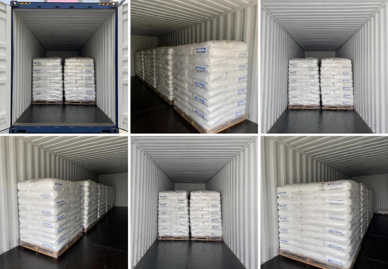 Imported material inside shipping containers